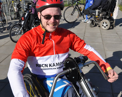 NK Aankoppelhandbiken 2012 in Delden