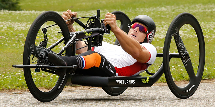 Goud voor Jetze Plat in tijdrit - snelste tijd van het WK-tijdrijden