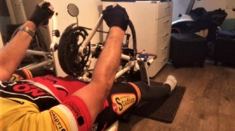 Op een indoortrainer kom je beter door de winter heen