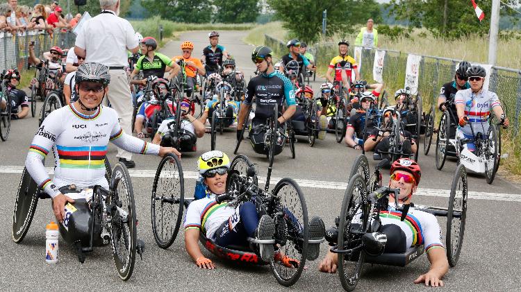 Te midden der wereldkampioenen