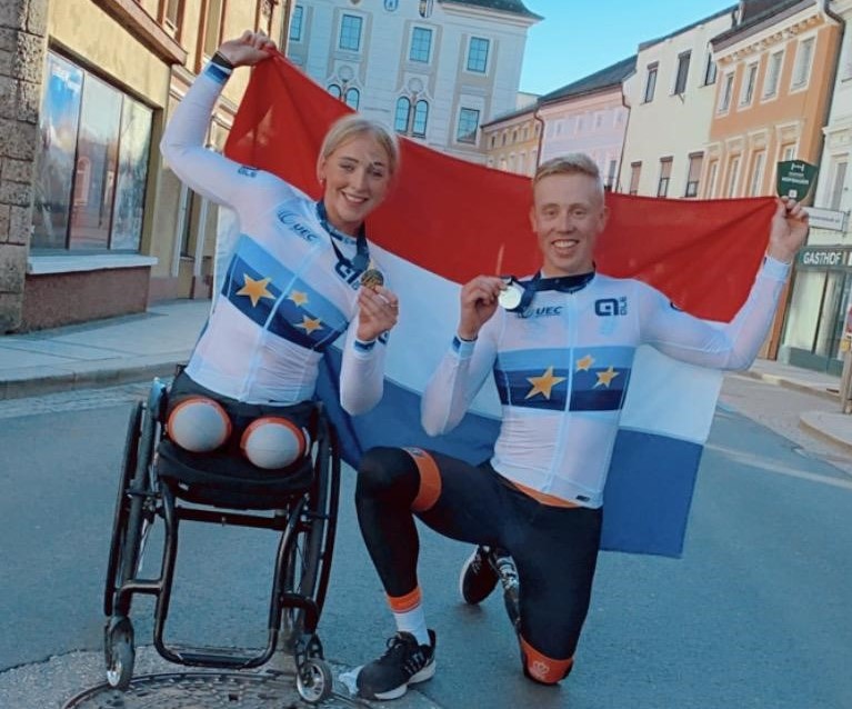 Europese titels voor Chantal Haenen en Mitch Valize