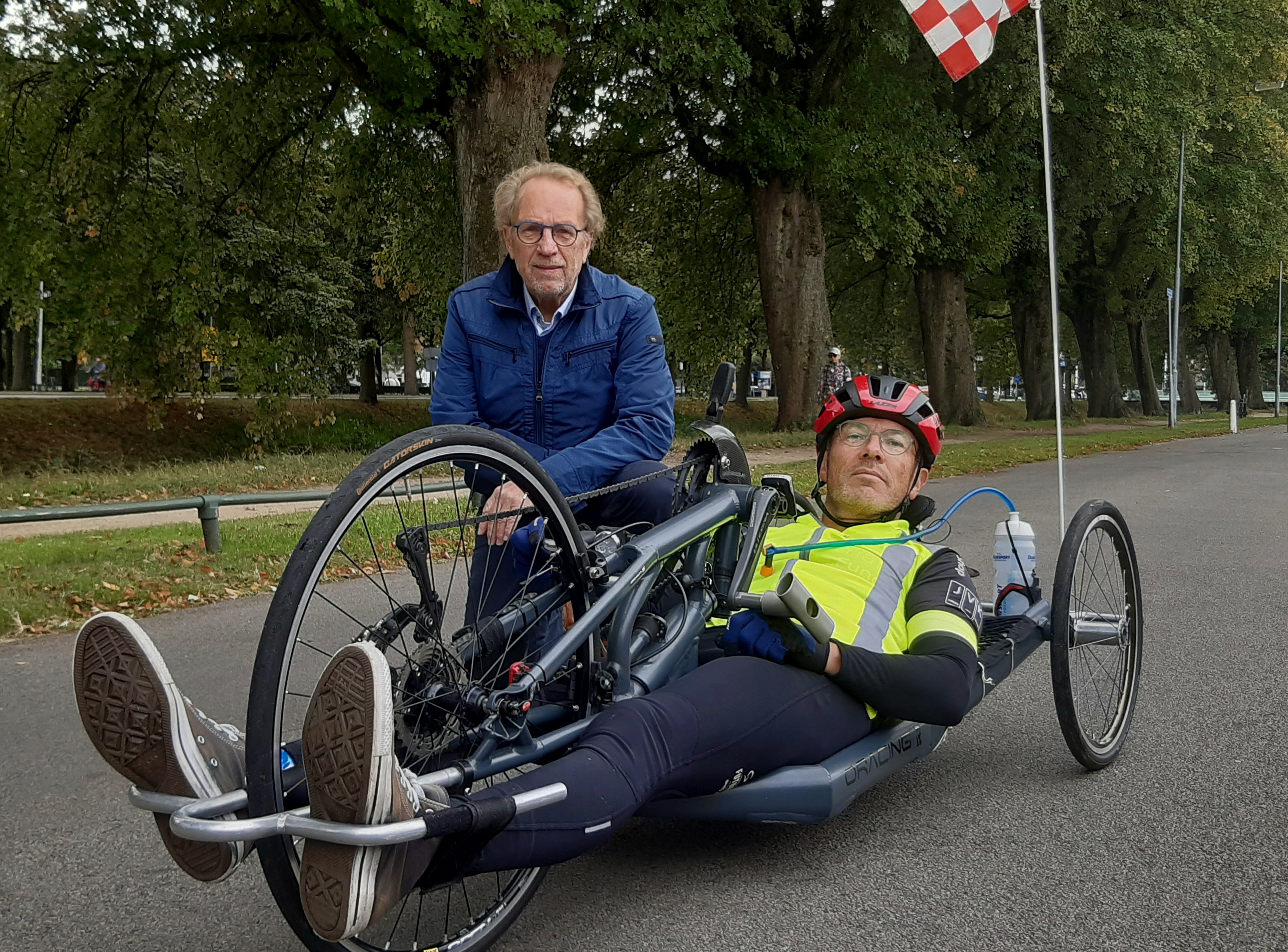 Een echte kermiskoers in hartje Breda