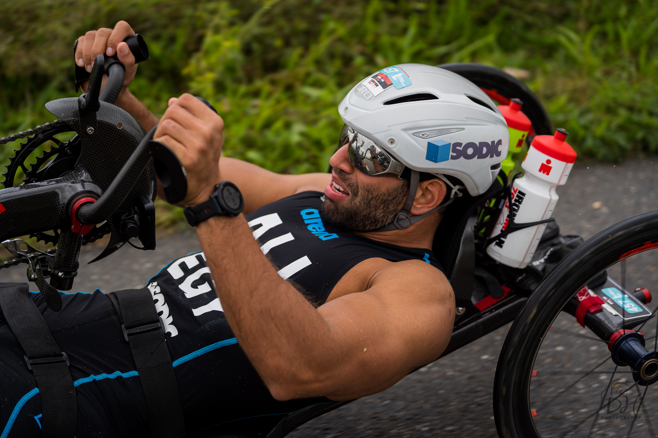 Tijdrijden voor handbikers en/of meedoen aan een estafettetriatlon