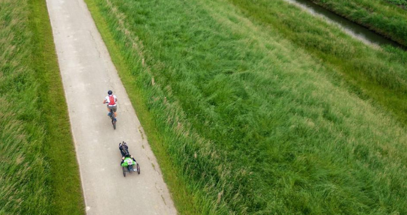 Nieuw: een koppeltijdrit voor wielrenners én handbikers